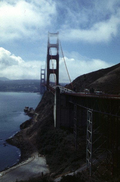 Golden Gate Bridge - Blick nach Süden